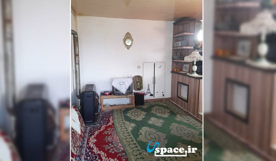 نمای داخلی واحد طبقه سوم خانه بومی فردوس - قزوین - الموت شرقی - روستای گازرخان